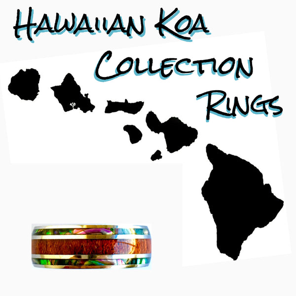 HAWAIIAN KOA WOOD RINGS