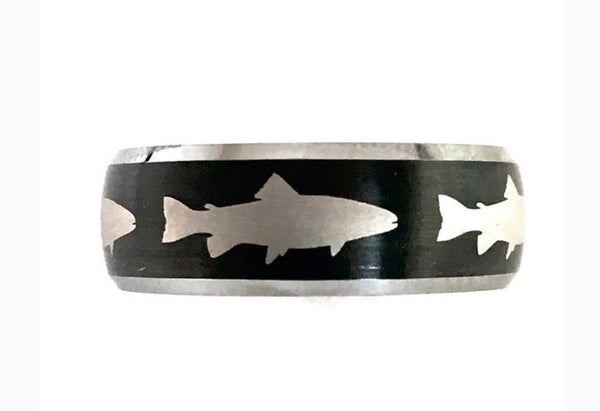 Tungsten Trout Ring