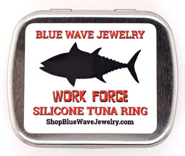 BLACK WORK FORCE SILICONE TUNA RING