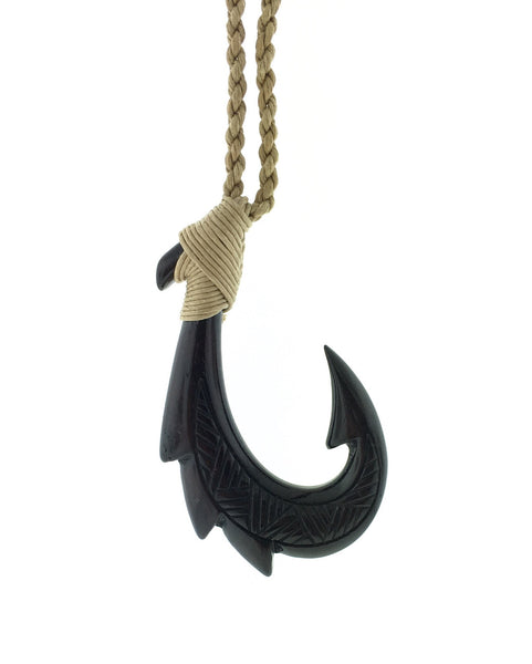 Hawaiian buffalo horn necklace