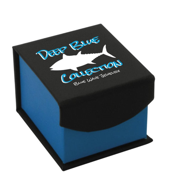 8MM Tungsten Engraved Tuna Ring